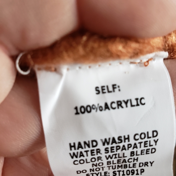 3X 4X plus dolman Chunky oversized striped sweater - Picture 5 of 7